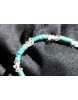 Herkimer+Türkis Energiearmband, powerful healer