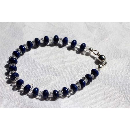 Herkimer+Lapis Energiearmband, powerful healer