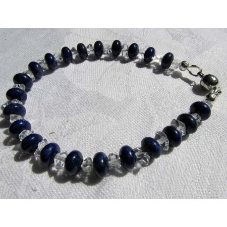 Herkimer+Lapis Energiearmband, powerful healer