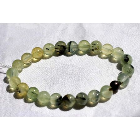 Prehnit + Epidot Energiearmband