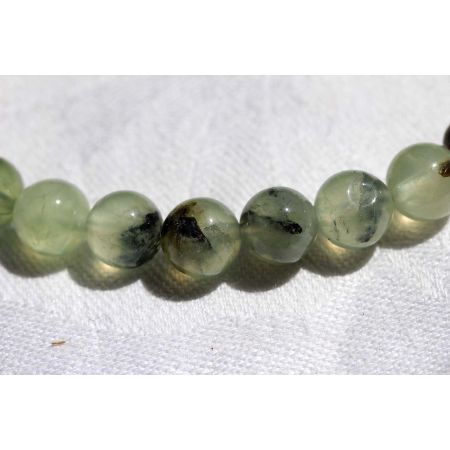 Prehnit + Epidot Energiearmband