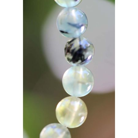 Prehnit + Epidot Energiearmband