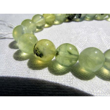 Prehnit + Epidot Energiearmband