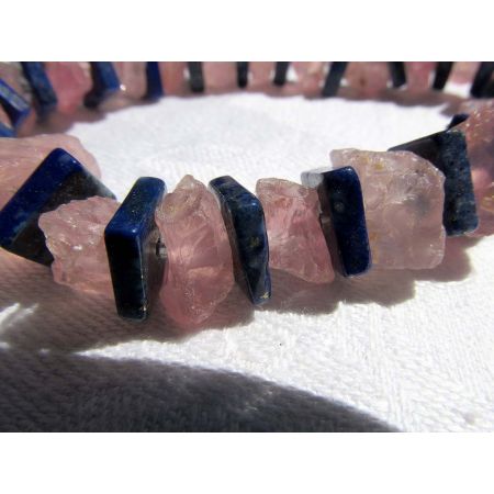 ROSA-Quarz-Energiearmband