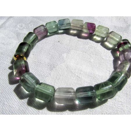 Fluorit - Energiearmband