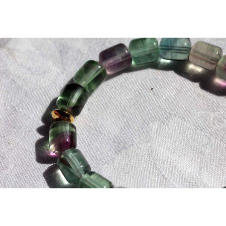 Fluorit - Energiearmband