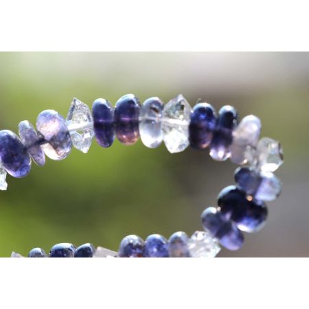 Iolith - Herkimer Energiearmband