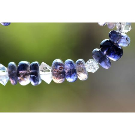 Iolith - Herkimer Energiearmband