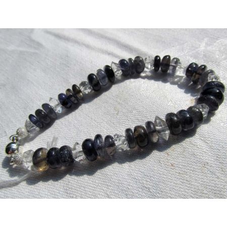 Iolith - Herkimer Energiearmband