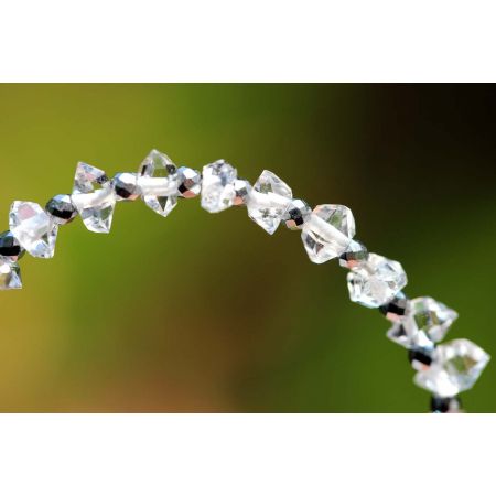 Herkimer+Hämatit Energiearmband, powerful healer