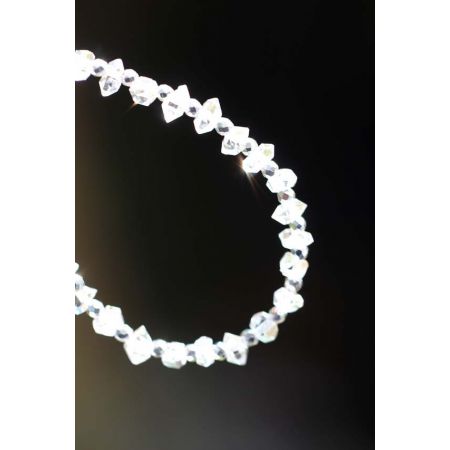 Herkimer+Hämatit Energiearmband, powerful healer