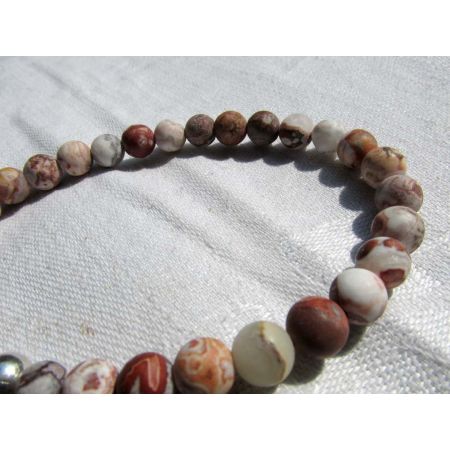 Landschaftsjaspis-Energie-Armband