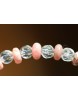 Bergkristall+Rhodochrosit-Energie-Armband