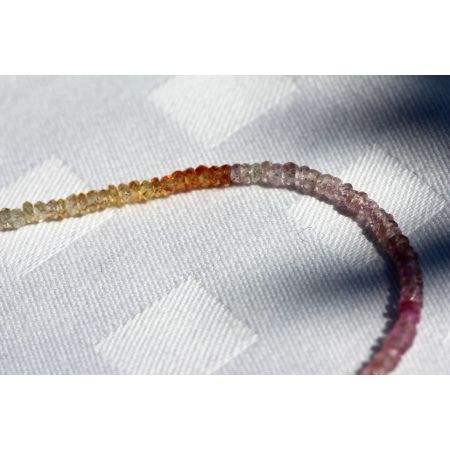 Saphir, gelb  - Energiearmband  -Glaube öffnet unsere Herzen-