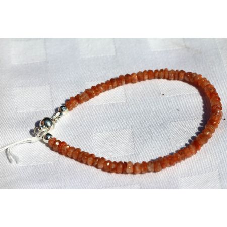 Saphir, bunt - Energiearmband  -Glaube öffnet unsere Herzen-