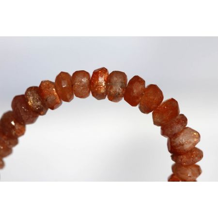 Saphir, bunt - Energiearmband  -Glaube öffnet unsere Herzen-