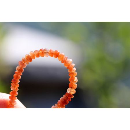 Saphir, bunt - Energiearmband  -Glaube öffnet unsere Herzen-