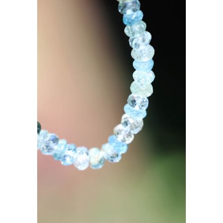 Labradorit-Bergkristall Energie-Armband