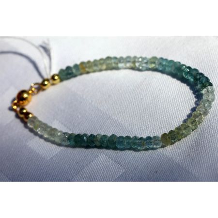 Beryll-Aquamarin-Energiearmband  - Die mitfühlende Seele -