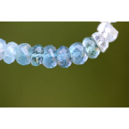 Beryll-Aquamarin-Energiearmband  - Die mitfühlende Seele -