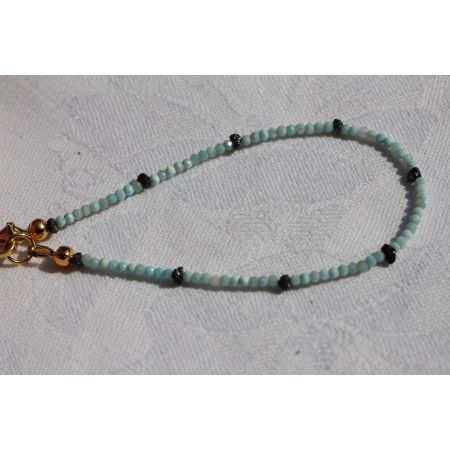 Larimar/Lapis-Energie-Armband   - Der Atlantisstein -