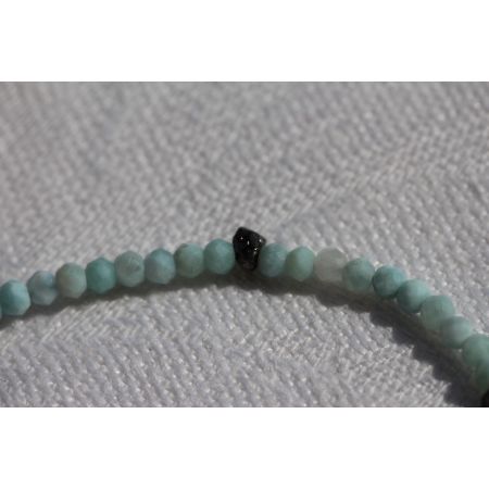 Larimar/Lapis-Energie-Armband   - Der Atlantisstein -