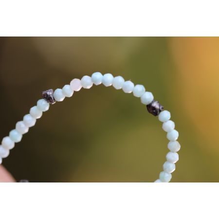 Larimar/Lapis-Energie-Armband   - Der Atlantisstein -