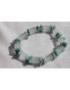 Larimar/Bergkristall-Energie-Armband   - Atlantisstein -