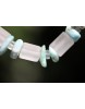 Larimar/Bergkristall-Energie-Armband   - Atlantisstein -