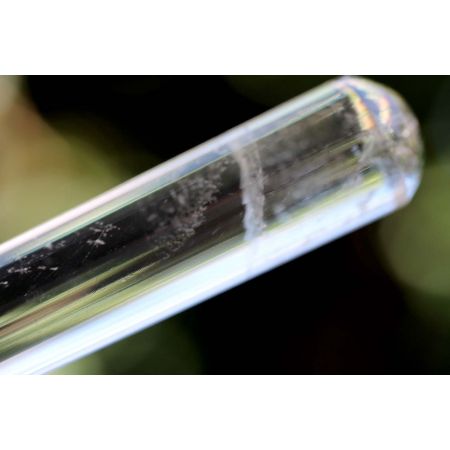 Bergkristall/Lemuria-24 Facetten-Vogel - Energie-Shifter