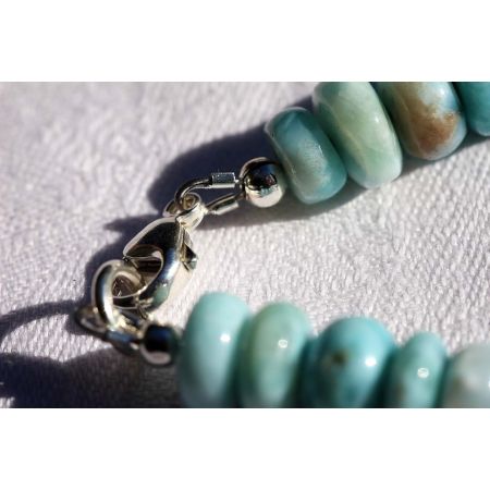 Larimar-Energie-Armband   - Atlantisstein -