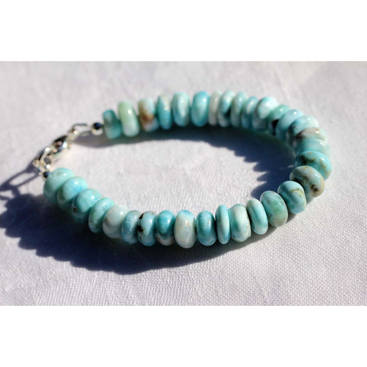 Larimar-Energie-Armband   - Atlantisstein -