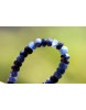 Saphir, blau - Energiearmband  -Glaube öffnet unsere Herzen-