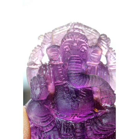 Mini-Granat-Ganesha-Gravur