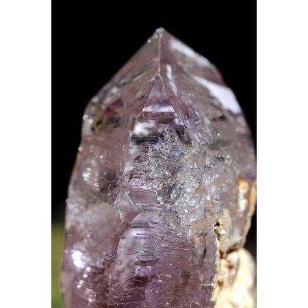 Amethyst-Phantom-Kraterquarz  + Urwasser ( geistige Reinigung )