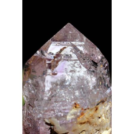 Amethyst-Phantom-Kraterquarz  + Urwasser ( geistige Reinigung )