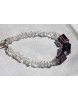 Herkimer Diamanten-Energie-Armband mit Center-Herkimer