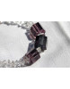 Herkimer Diamanten-Energie-Armband mit Center-Herkimer