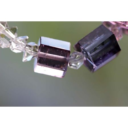 Herkimer Diamanten-Energie-Armband mit Center-Herkimer