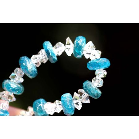 Herkimer Diamanten-Energie-Armband