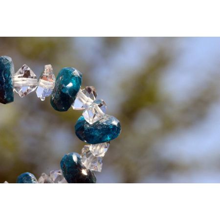 Herkimer Diamanten-Energie-Armband