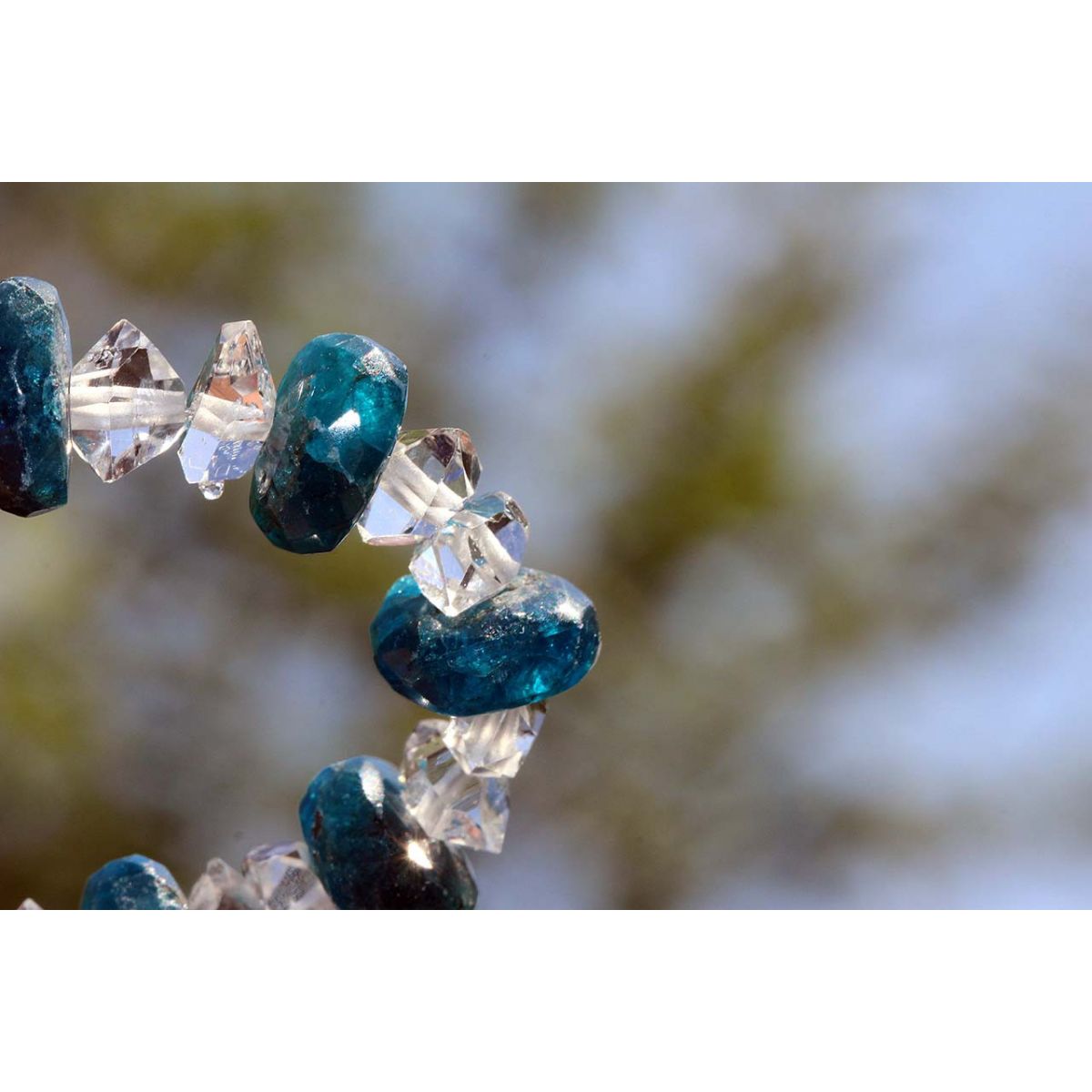 Herkimer Diamanten-Energie-Armband