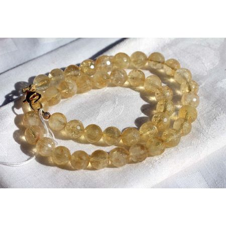 Citrin - Energie - Kette  (innere Ruhe)