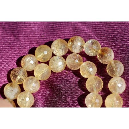 Citrin - Energie - Kette  (innere Ruhe)