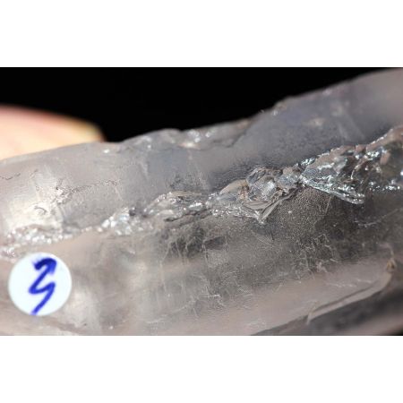 Bergkristall - Blitz - Krater - Energie - Kristall (Lichtarbeit - Weltenseele)
