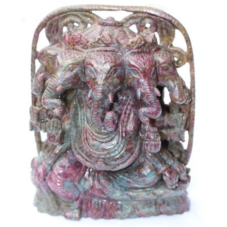 Rubin / Disthen - Ganesha, 5 Headed