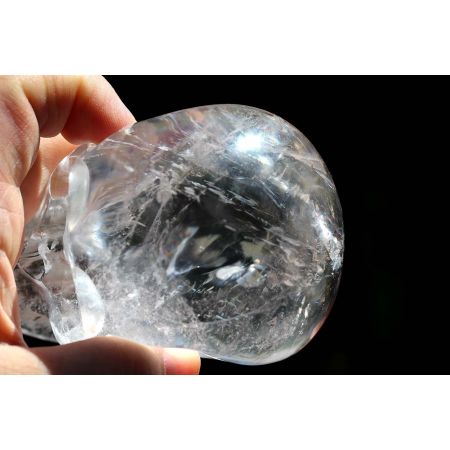Bergkristall-Energie-Schädel   /   Schlüssel zur Weisheit
