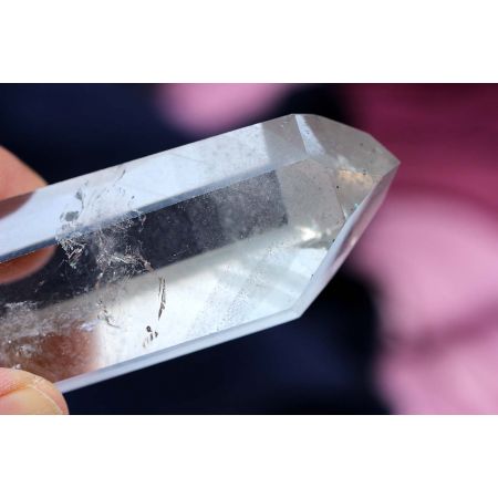 Medialer-Bergkristall-Super-Fächer +Kappenphantome-Energie-Kristall (Klarheit im Leben)