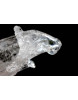 Bergkristall-Energie-Shivalingam + Yoni  (Säule des Lichts)