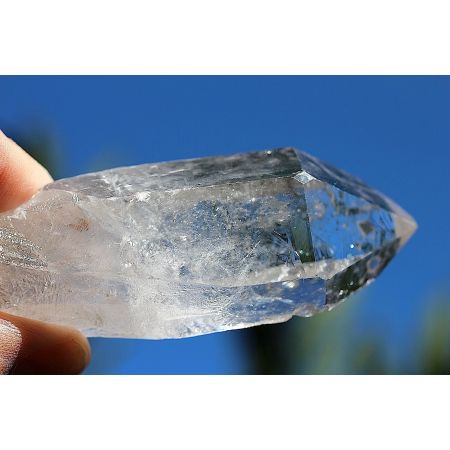 Bergkristall - Spitze, extra, Diamantino